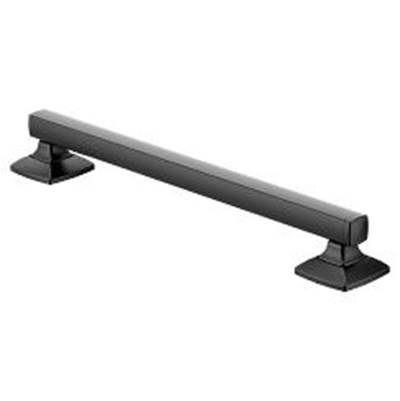 Moen Matte Black 18'' Designer Grab Bar