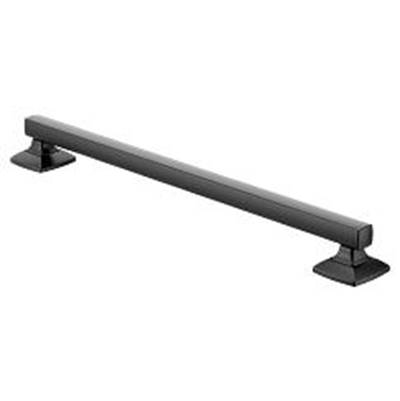 Moen Matte Black 24'' Designer Grab Bar