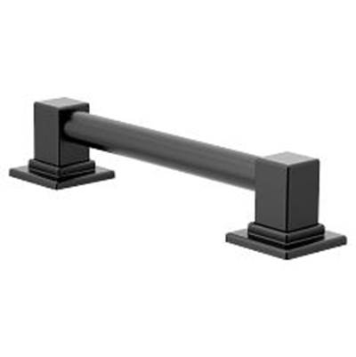 Moen Matte Black 12'' Designer Grab Bar