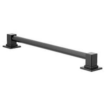 Moen Matte Black 24'' Designer Grab Bar