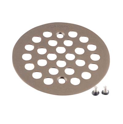 4-1/4-Inch Screw-In Shower Strainer, Oil Rubbed Bronze