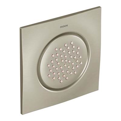 Moen Square Body Spray Trim Kit in Brushed Nickel (Valve Sold Separately)