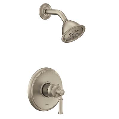 Dartmoor M-CORE 2-Series Eco Performance 1-Handle Shower Trim Kit in Brushed Nickel (Valve Sold Separately)