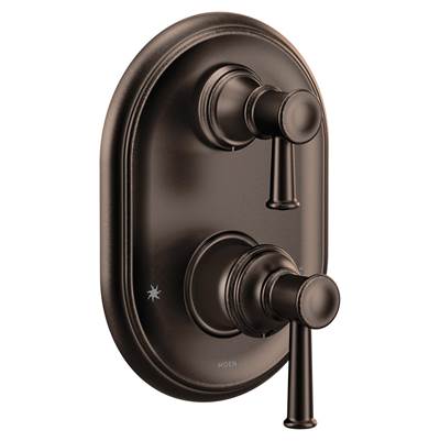 Belfield M-CORE 3-Series 2-Handle Shower Trim with Integrated Transfer Valve in Oil Rubbed Bronze (Valve Sold Separately)