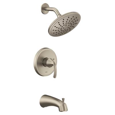 Glyde M-CORE 2-Series Eco Performance 1-Handle Tub and Shower Trim Kit in Brushed Nickel (Valve Sold Separately)