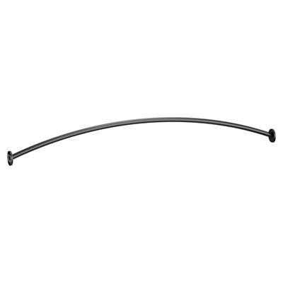 Moen Matte Black 5' Curved Shower Rod