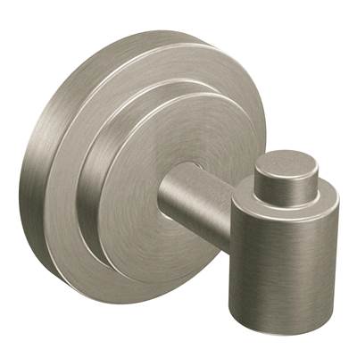 Brushed Nickel Single Robe Hook