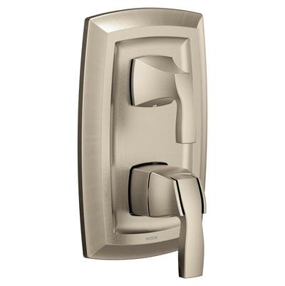 Moen Voss M-CORE 3-Series 2-Handle Shower Trim with Integrated Transfer Valve in Brushed Nickel (Valve Sold Separately)