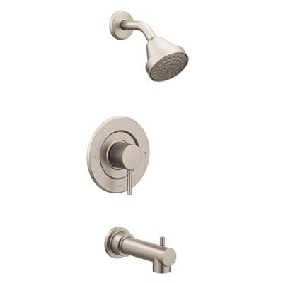 Align Single-Handle Posi-Temp Eco-Performance Tub and Shower Faucet Trim Kit in Brushed Nickel (Valve Sold Separately)
