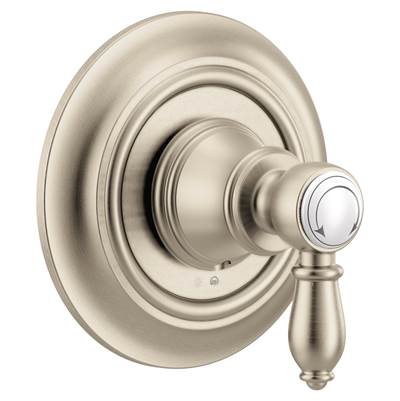 Moen Weymouth 1-Handle M-CORE Transfer Valve Trim Kit in Brushed Nickel (Valve Sold Separately)