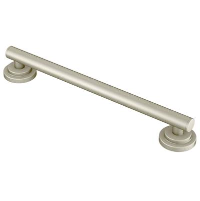 Brushed Nickel 18'' Designer Grab Bar