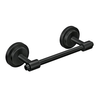 Moen Matte Black Pivoting Paper Holder