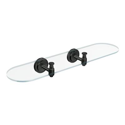 Moen Matte Black Vanity Shelf