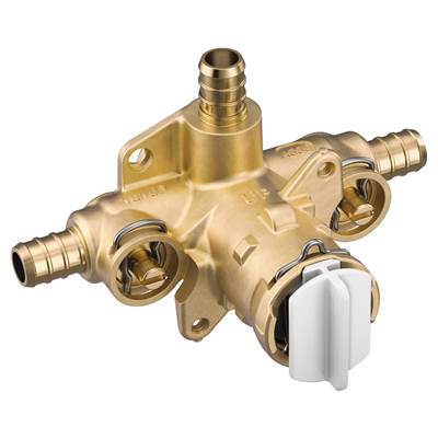 Moen M-Pact Posi-Temp Pressure Balancing Valve with 1/2'' Crimp Ring PEX Connection - Unfinished
