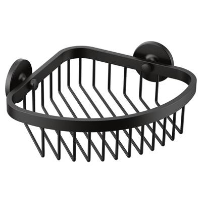 Moen Matte Black Shower Basket