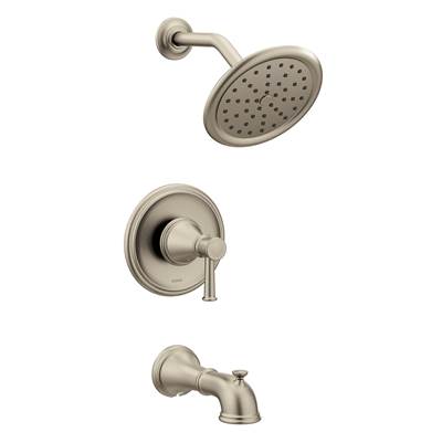Belfield 1-Handle 1-Spray Posi-Temp Eco-Performance Tub and Shower Trim Kit in Brushed Nickel (Valve Sold Separately)