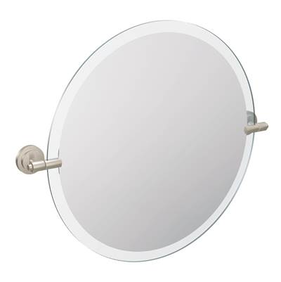 Brushed Nickel Mirror