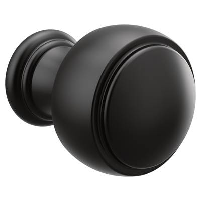 Moen Matte Black Drawer Knob
