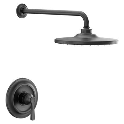 Colinet M-CORE 2-Series Eco Performance 1-Handle Shower Trim Kit in Matte Black (Valve Sold Separately)