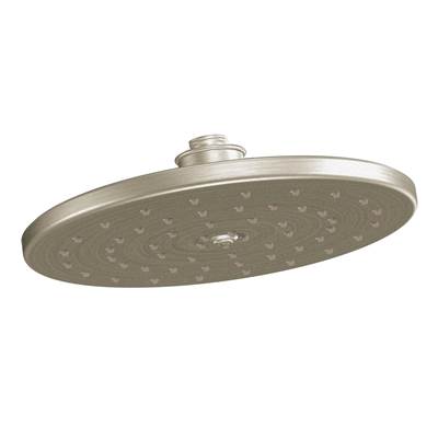 10-Inch Single Function Eco-Performance Rainshower Showerhead with Immersion Rainshower Technology, Brushed Nickel
