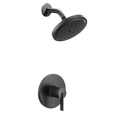Cia M-CORE 2-Series Eco Performance 1-Handle Shower Trim Kit in Matte Black (Valve Sold Separately)