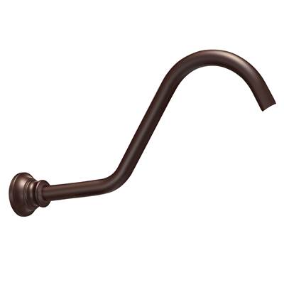 Moen Waterhill 14-Inch Replacement Extension Curved Shower Arm, Oil-Rubbed Bronze - Oil Rubbed Bronze