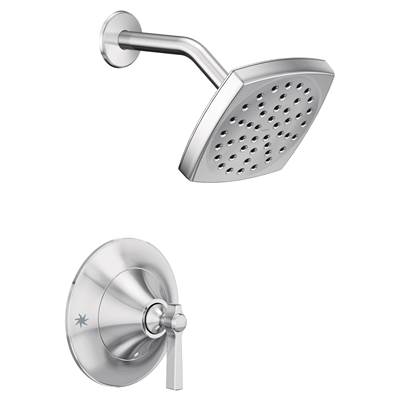 Flara Posi-Temp Rain Shower 1-Handle with Eco-Performance Shower Only Faucet Trim Kit in Chrome (Valve Sold Separately)