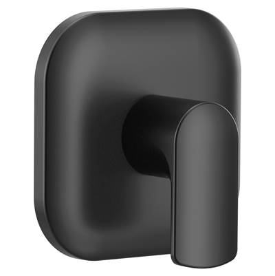 Moen Rizon 1-Handle M-CORE Transfer Valve Trim Kit in Matte Black (Valve Sold Separately)