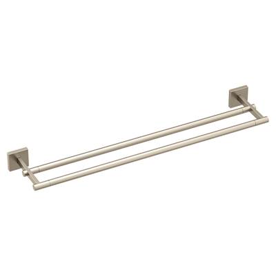 Brushed Nickel 24'' Double Towel Bar