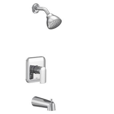 Moen Rizon M-CORE 2-Series Eco Performance 1-Handle Tub and Shower Trim Kit in Chrome (Valve Sold Separately)