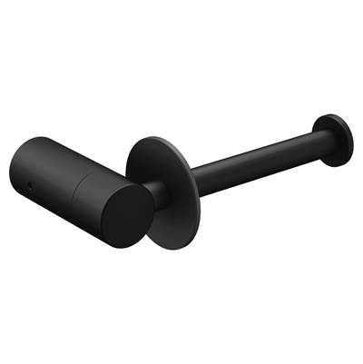 Moen Matte Black Single-Post Paper Holder