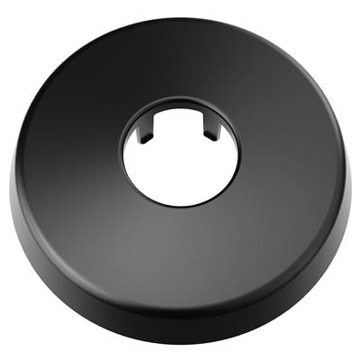 Moen Shower Arm Flange in Matte Black