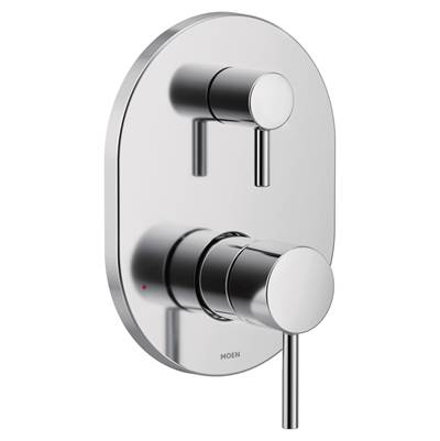 Align M-CORE 3-Series 2-Handle Shower Trim with Integrated Transfer Valve in Chrome (Valve Sold Separately)