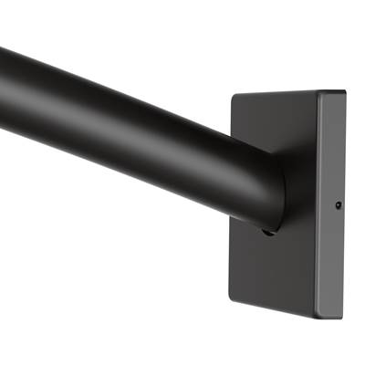 Moen Matte Black 5' Curved Shower Rod