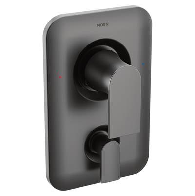 Moen Genta LX Posi-Temp with Built-in 3-Function Transfer Valve Trim Kit, Valve Required, Matte Black