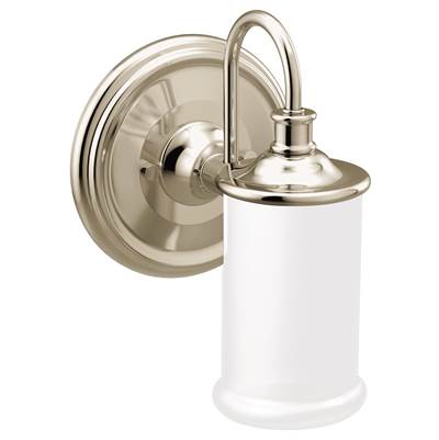 Moen Polished Nickel One Globe Bath Light
