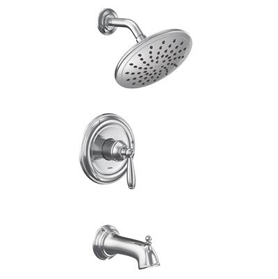 Brantford M-CORE 2-Series Eco Performance 1-Handle Tub and Shower Trim Kit in Chrome (Valve Sold Separately)