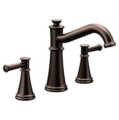 Belfield 2-Handle Deck-Mount Roman Tub Faucet in Oil Rubbed Bronze (Valve Sold Separately)