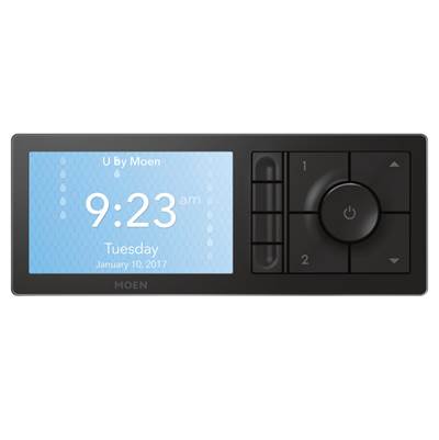 Moen Smart Shower 4-Outlet Digital Shower Controller for Thermostatic Shower Valve, Matte Black