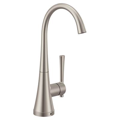 Moen Sip Modern One-Handle High Arc Beverage Faucet in Spot Resist Stainless