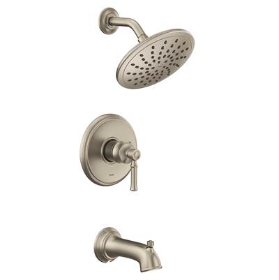 Dartmoor M-CORE 2-Series Eco Performance 1-Handle Tub and Shower Trim Kit in Brushed Nickel (Valve Sold Separately)
