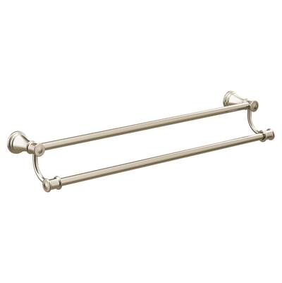 Moen Polished Nickel 24'' Double Towel Bar