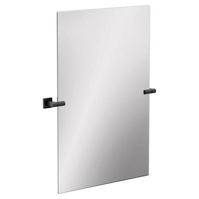 Moen Matte Black Mirror