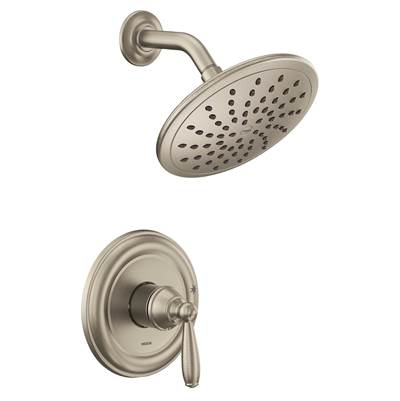 Brantford M-CORE 2-Series Eco Performance 1-Handle Shower Trim Kit in Brushed Nickel (Valve Sold Separately)