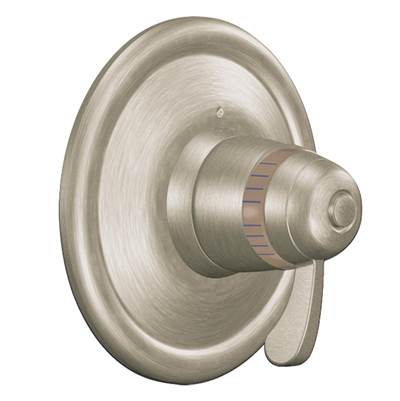ExactTemp 1-Handle Thermostatic Valve Trim Kit in Brushed Nickel (Valve Sold Separately)
