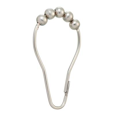 Brushed Nickel Shower Curtain Rings