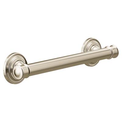 Moen Polished Nickel 12'' Designer Grab Bar