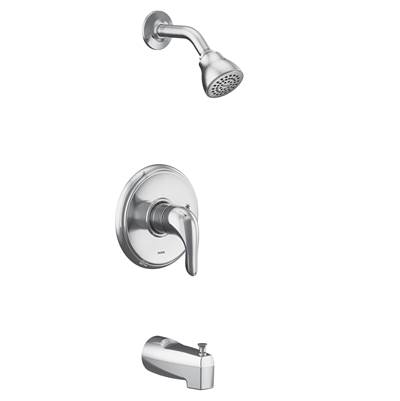 Chateau M-CORE 2-Series Eco Performance 1-Handle Tub and Shower Trim Kit in Chrome (Valve Sold Separately)