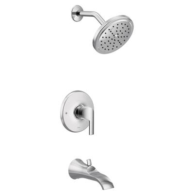 Doux M-CORE 3-Series 1-Handle Eco-Performance Tub and Shower Trim Kit in Chrome (Valve Sold Separately)