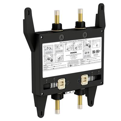 Moen Smart Shower 2-Outlet Digital Thermostatic Shower Valve with 1/2'' Connections - Unfinished